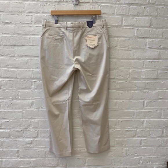 Ballin || Mansfield Relaxed Fit Chinos Khakis Pants Stone Tan 36 NWT - Picture 5 of 10